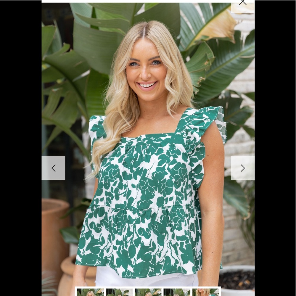 NWT Babydoll Top